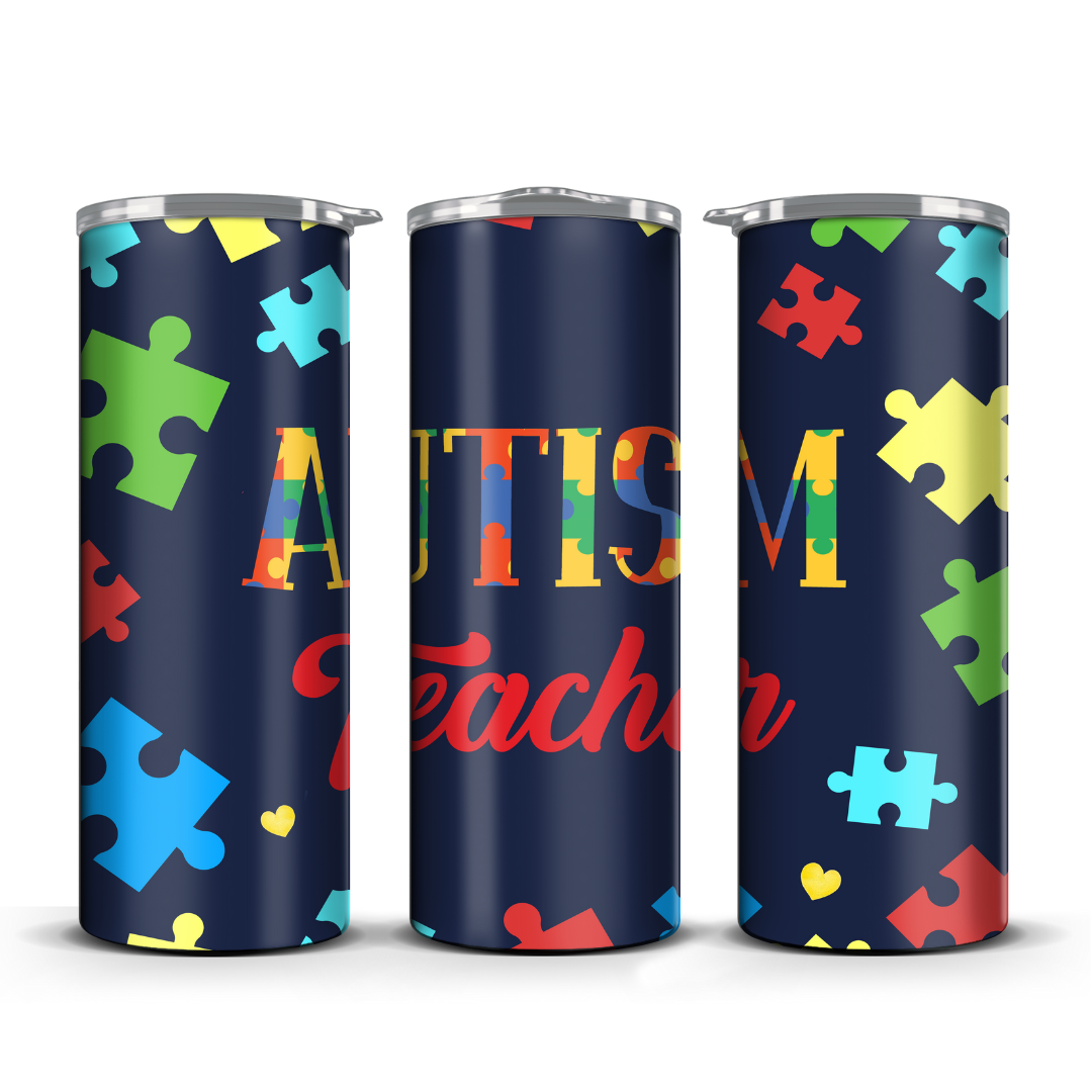 Autism Teacher tumbler