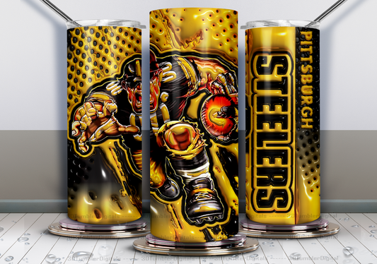 Pittsburgh Steelers 20 oz tumbler