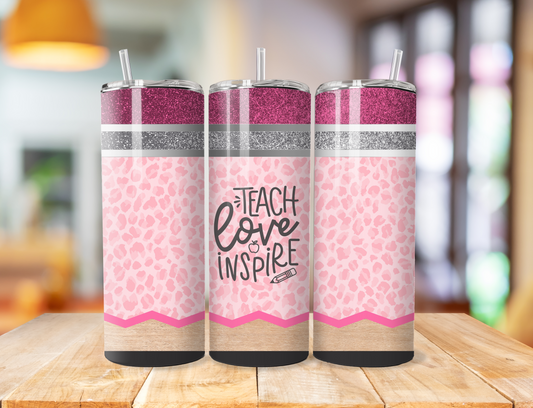 Teach love inspire 2 Tumbler