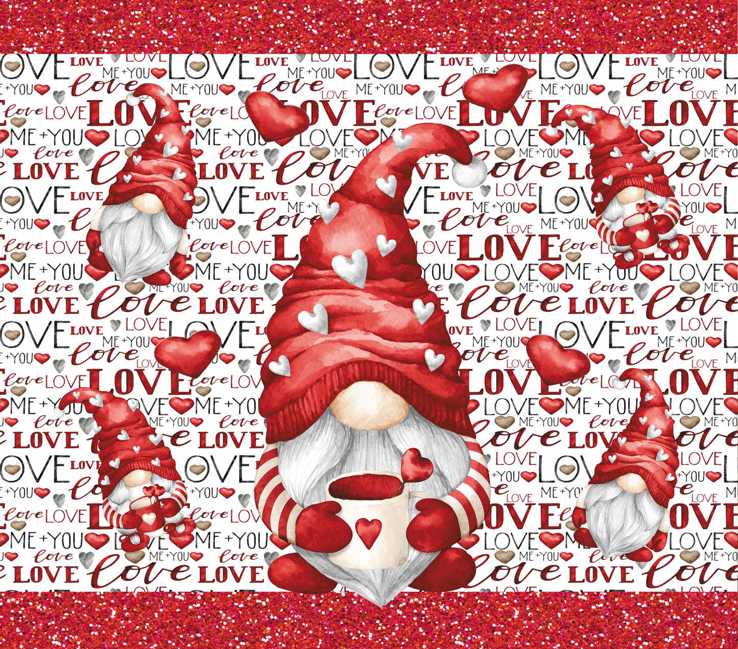 Valentines day gnome