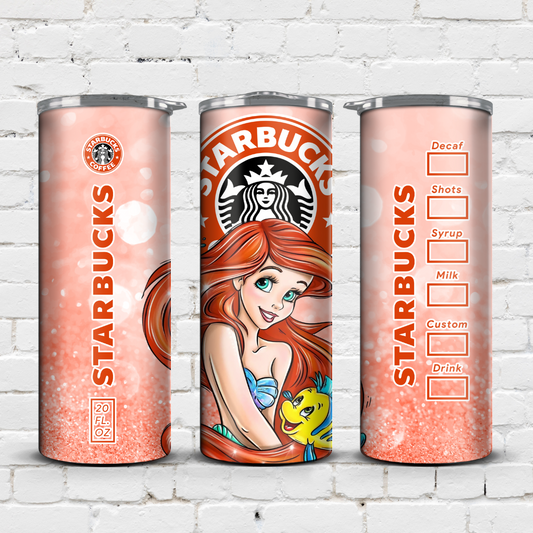 Ariel Starbucks tumbler