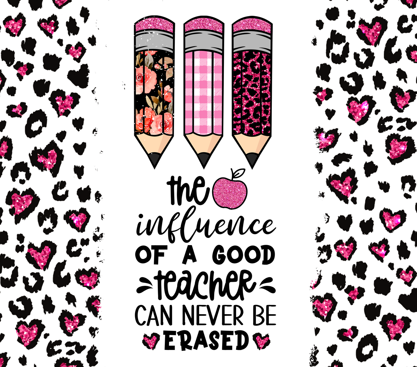 Pink teacher influence Tumbler