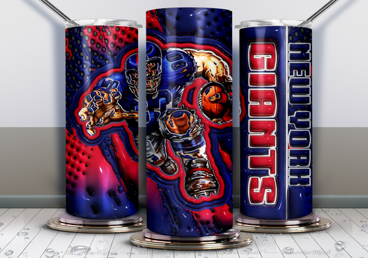 New York Giants 20 oz tumbler