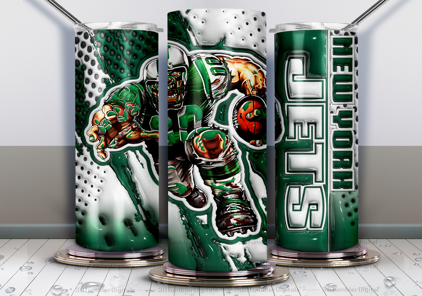 New York Jets 20 oz tumbler