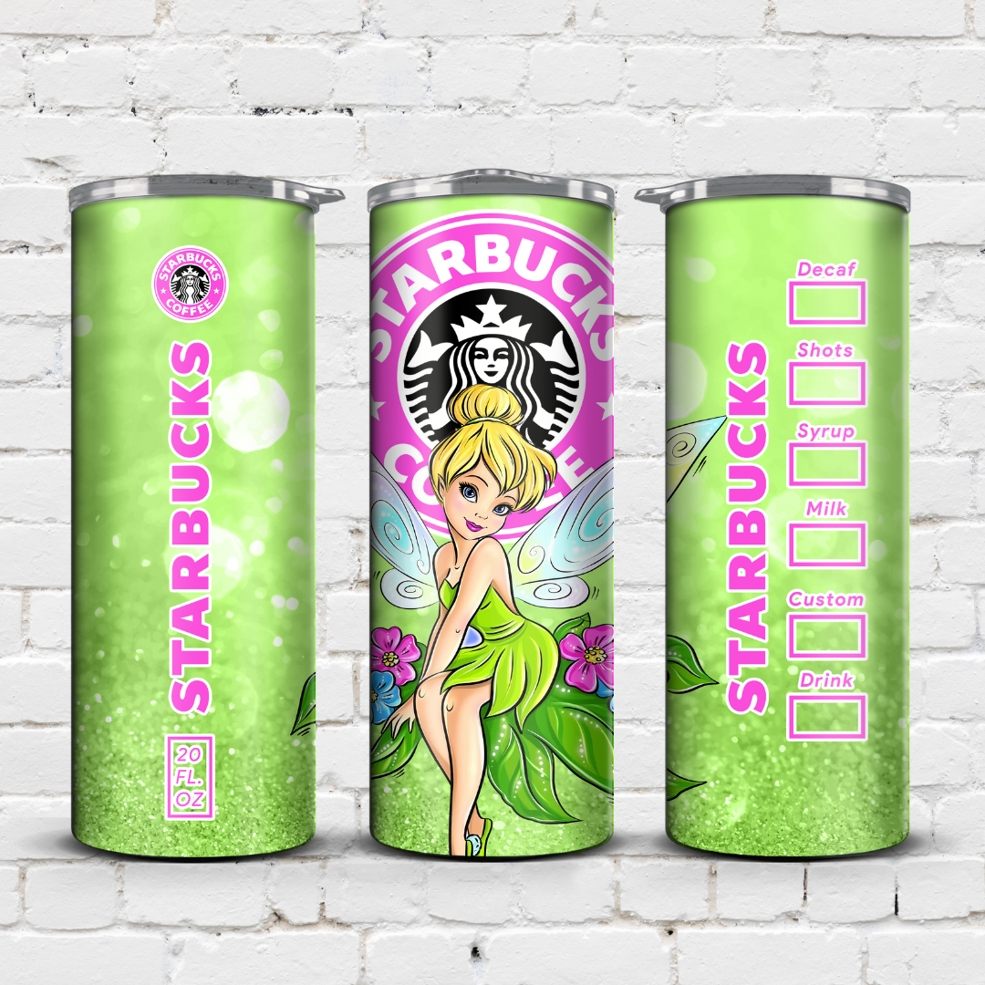 Tinkerbell Starbucks tumbler