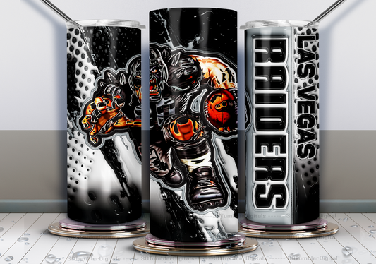 Las Vegas Raiders 20 oz tumbler