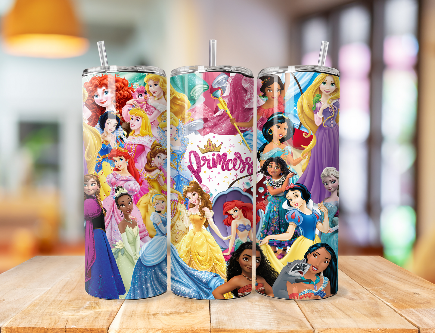 Disney princess tumbler