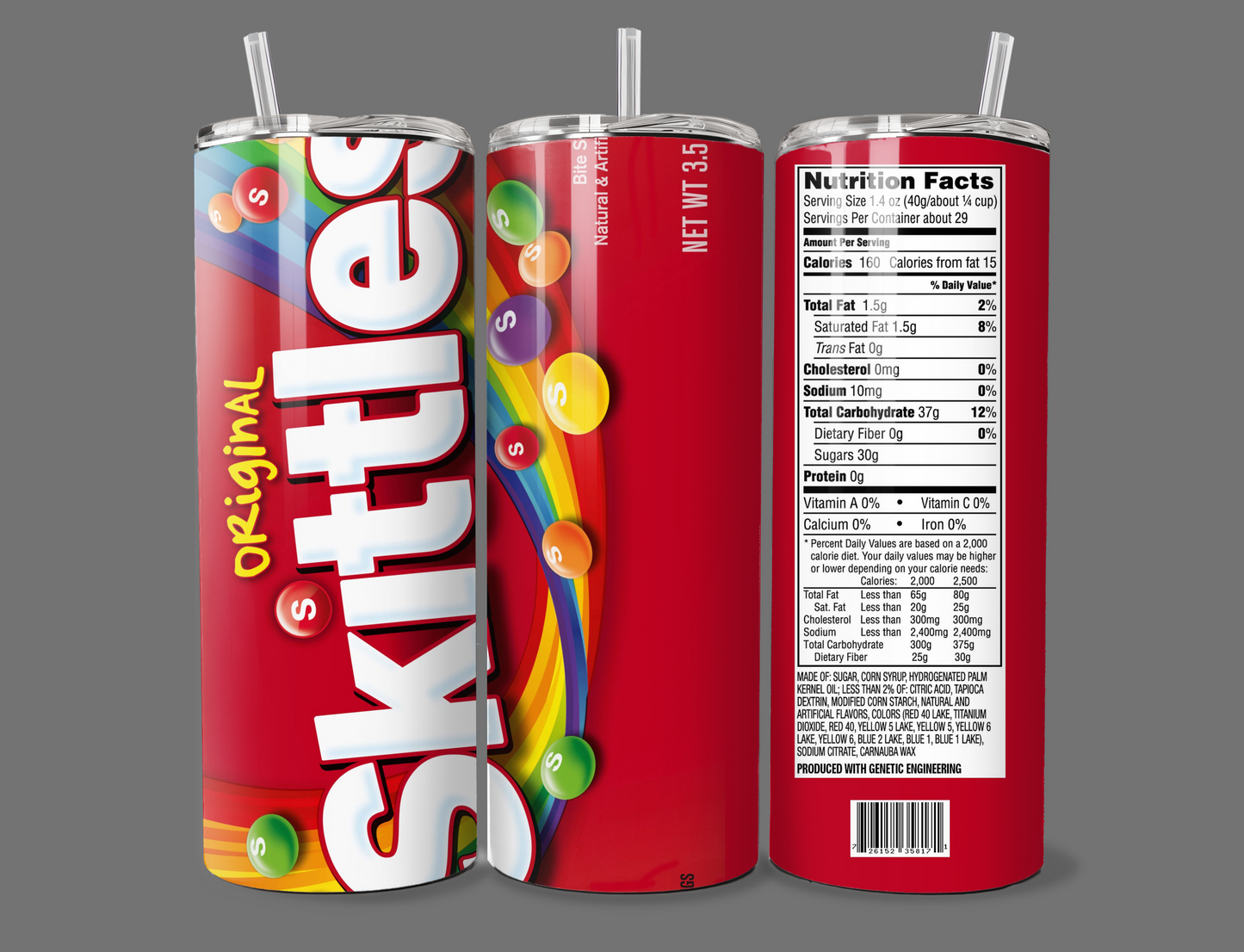 Skittles Red Tumbler