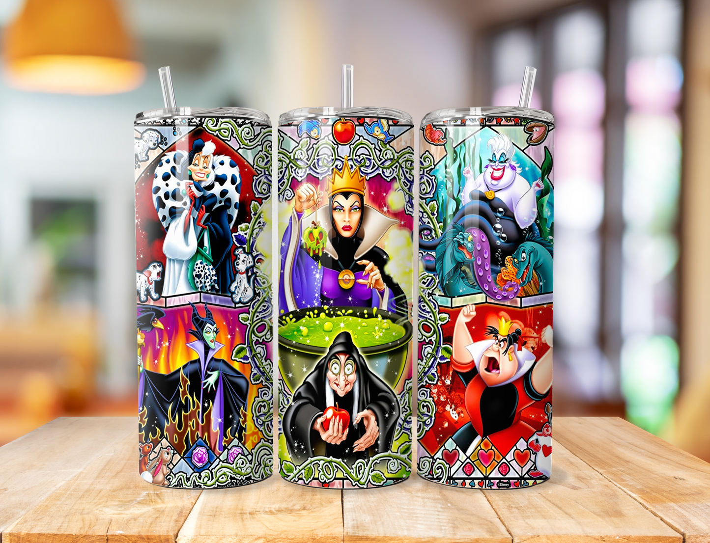 Disney Villains  tumbler