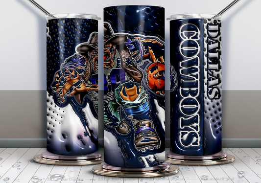 Dallas Cowboys 20 oz tumbler