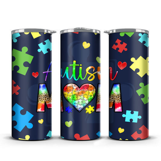 Autism Mom Tumbler