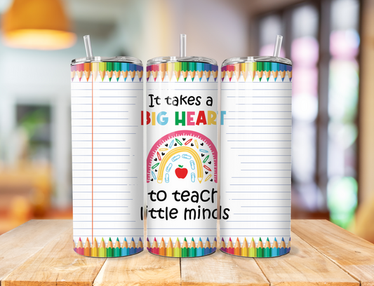 Teacher color pencils  Tumbler