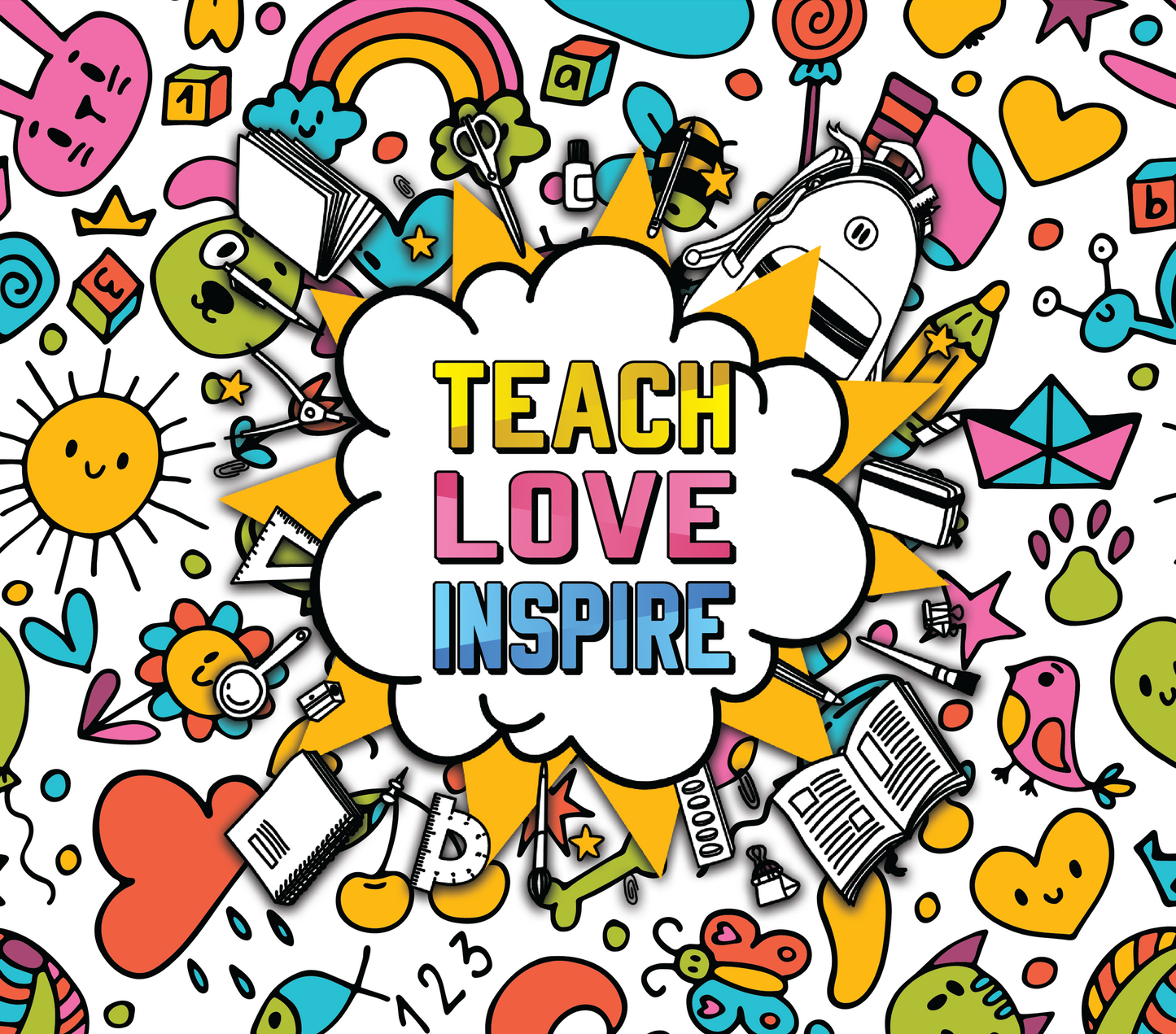 Teach love inspire 7 Tumbler