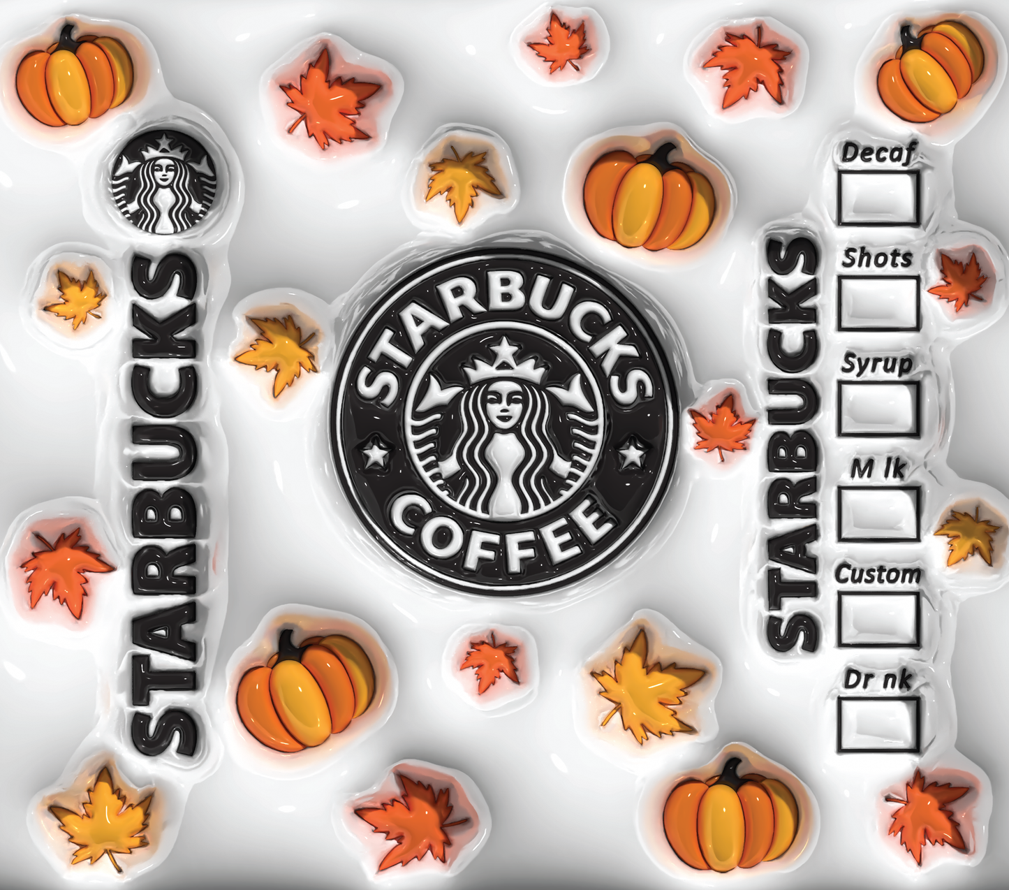 Fall Starbucks theme