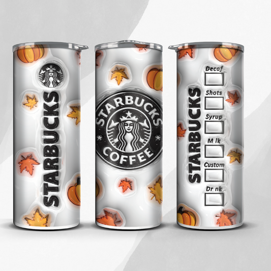 Fall Starbucks theme