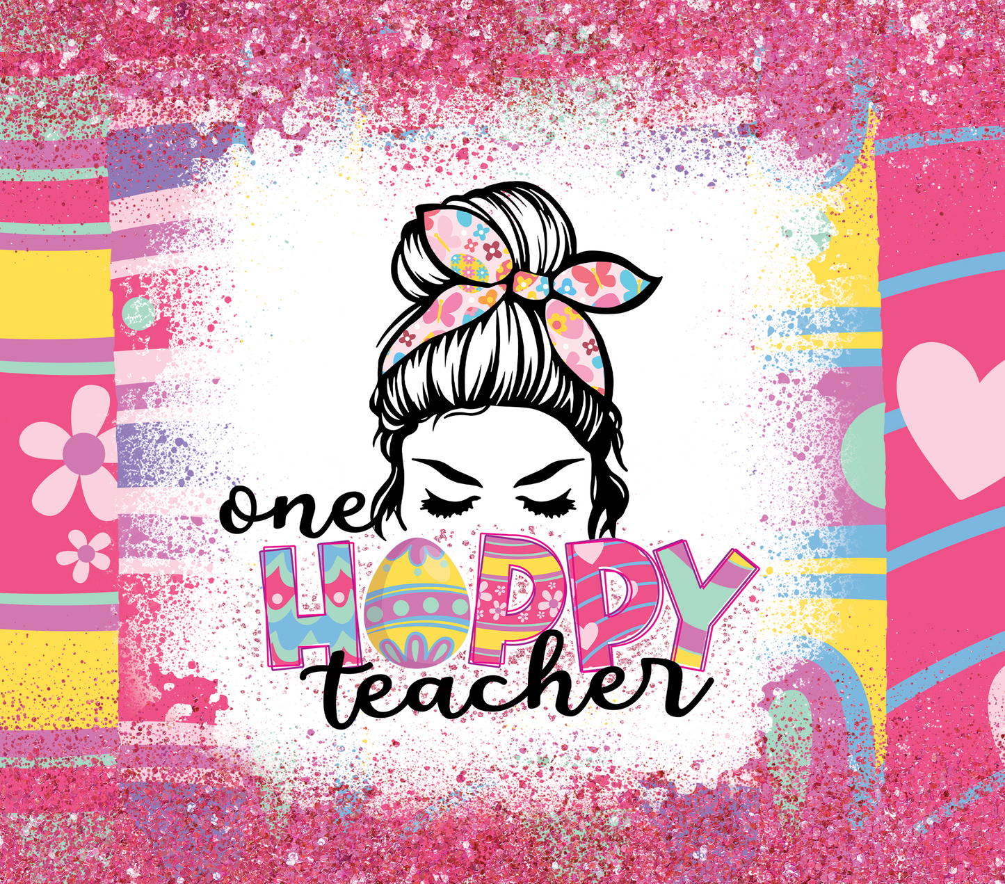 One Hoppy Teacher  Tumbler