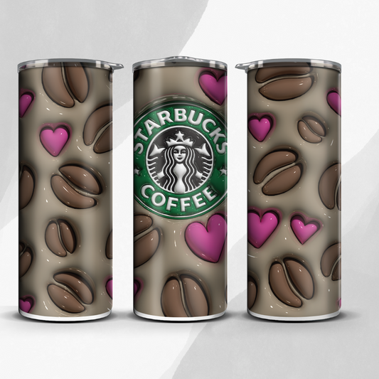 Coffee bean Starbucks theme
