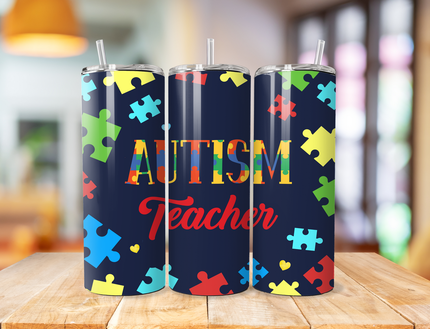 Autism Teacher Tumbler