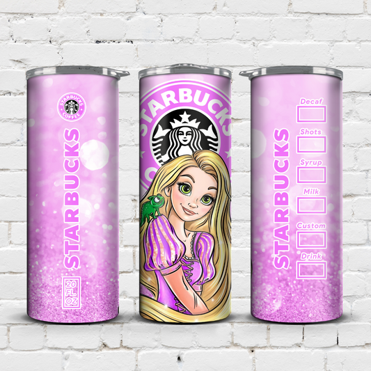 Rapunzel Starbucks tumbler