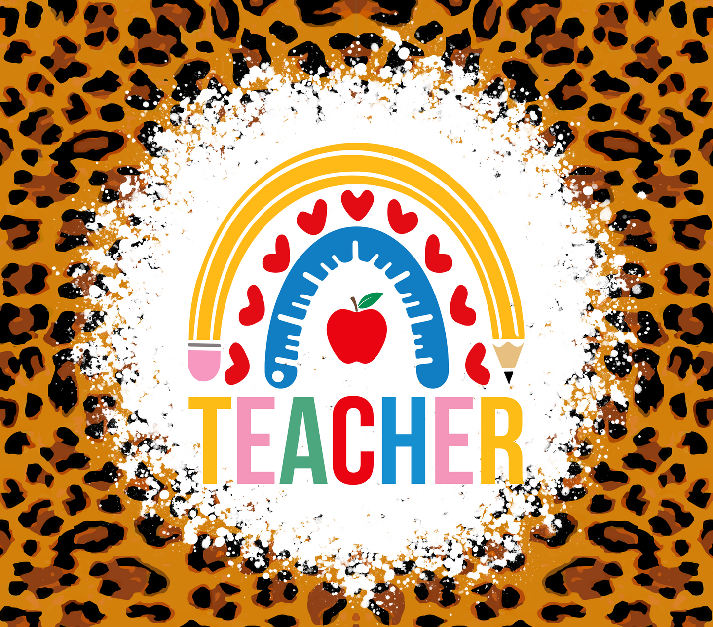 Teacher cheetah Tumbler