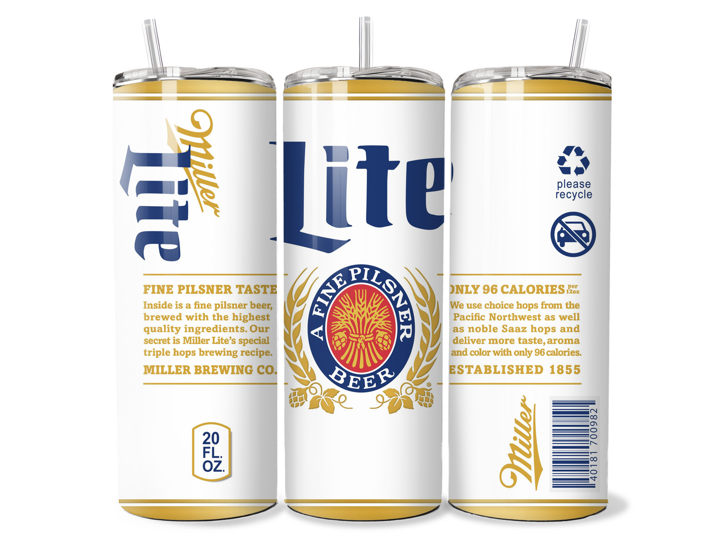 Miller Lite Tumbler