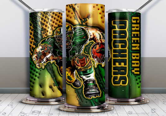 Green Bay Packers 20 oz tumbler