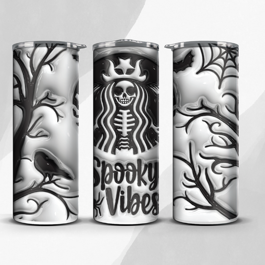 Spooky vibes 2 Starbucks theme