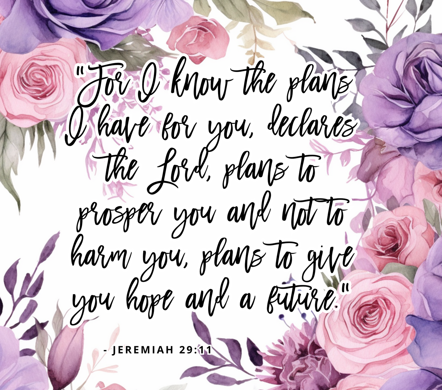 Jeremiah 29:11