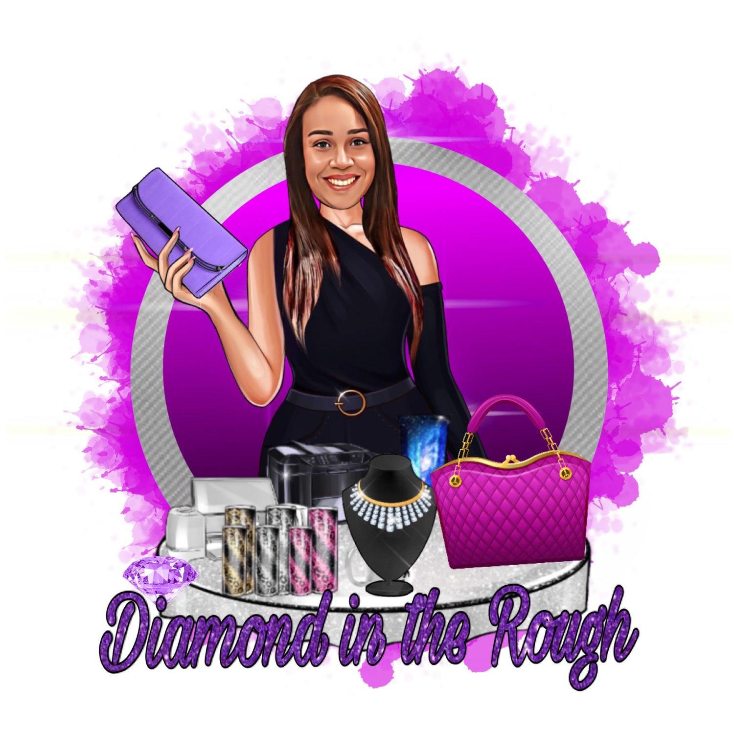 Coach tote bag – Diamond in the Rough by Adijah Clark